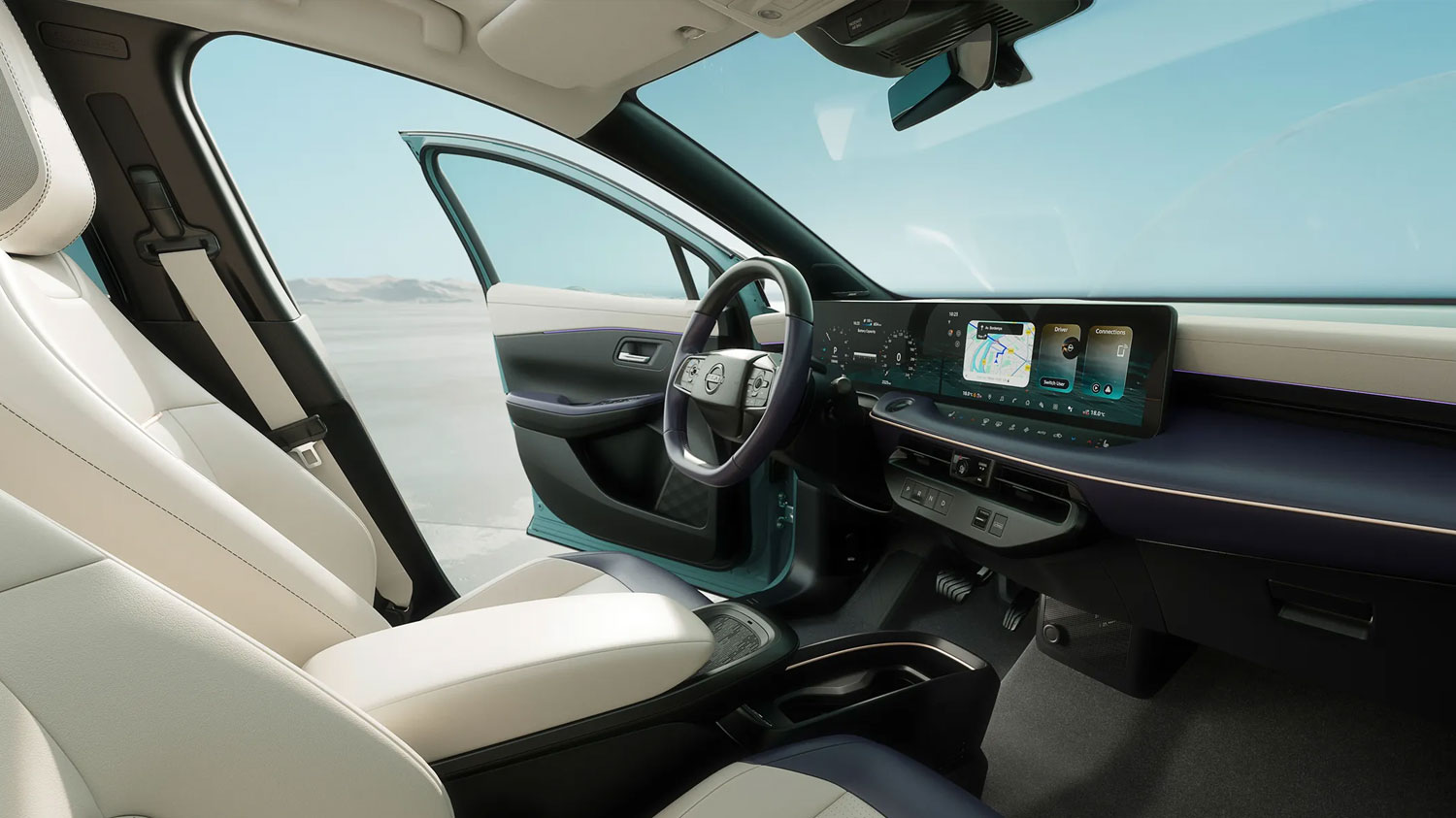 interieur-leaf intérieur nissan leaf